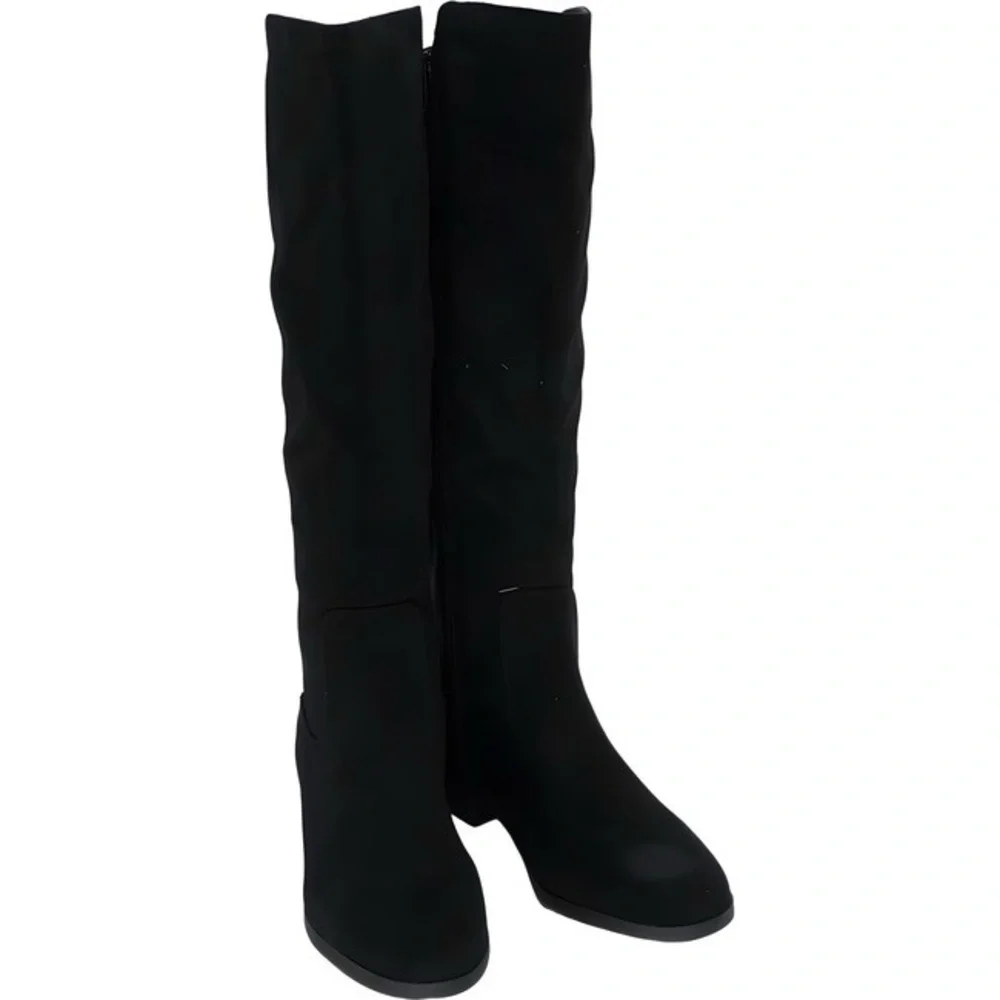 Style & Co. Black Over the Knee Boots NWT 6M